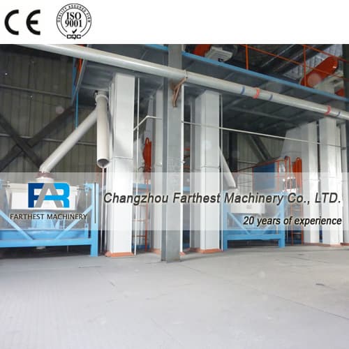 Computer Controlled Fodder Manufacturing Poultry Processing Plant